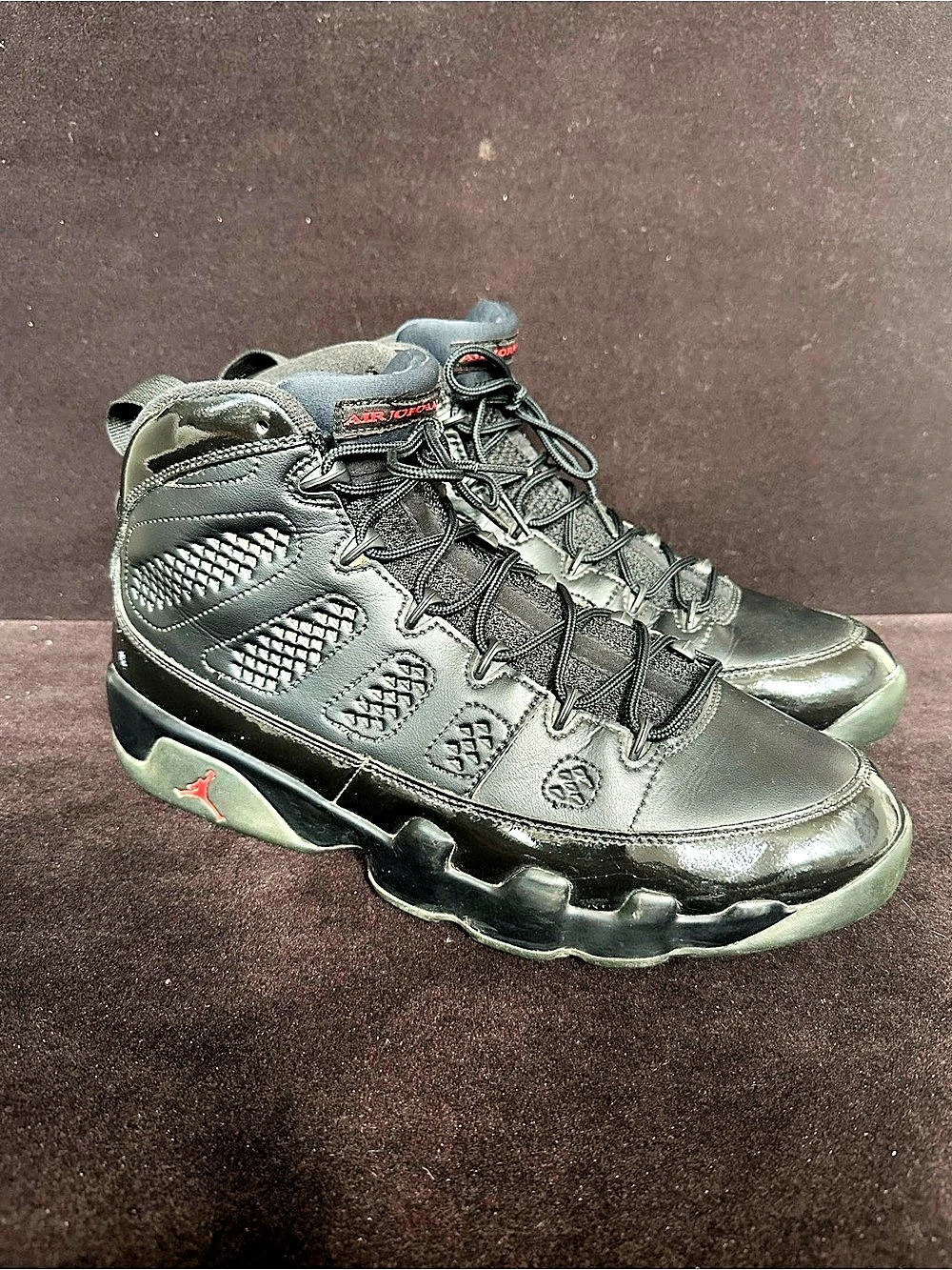 Jordan Air Jordan 9 Retro 'Bred Patent' Men's Black US 13 Sneakers